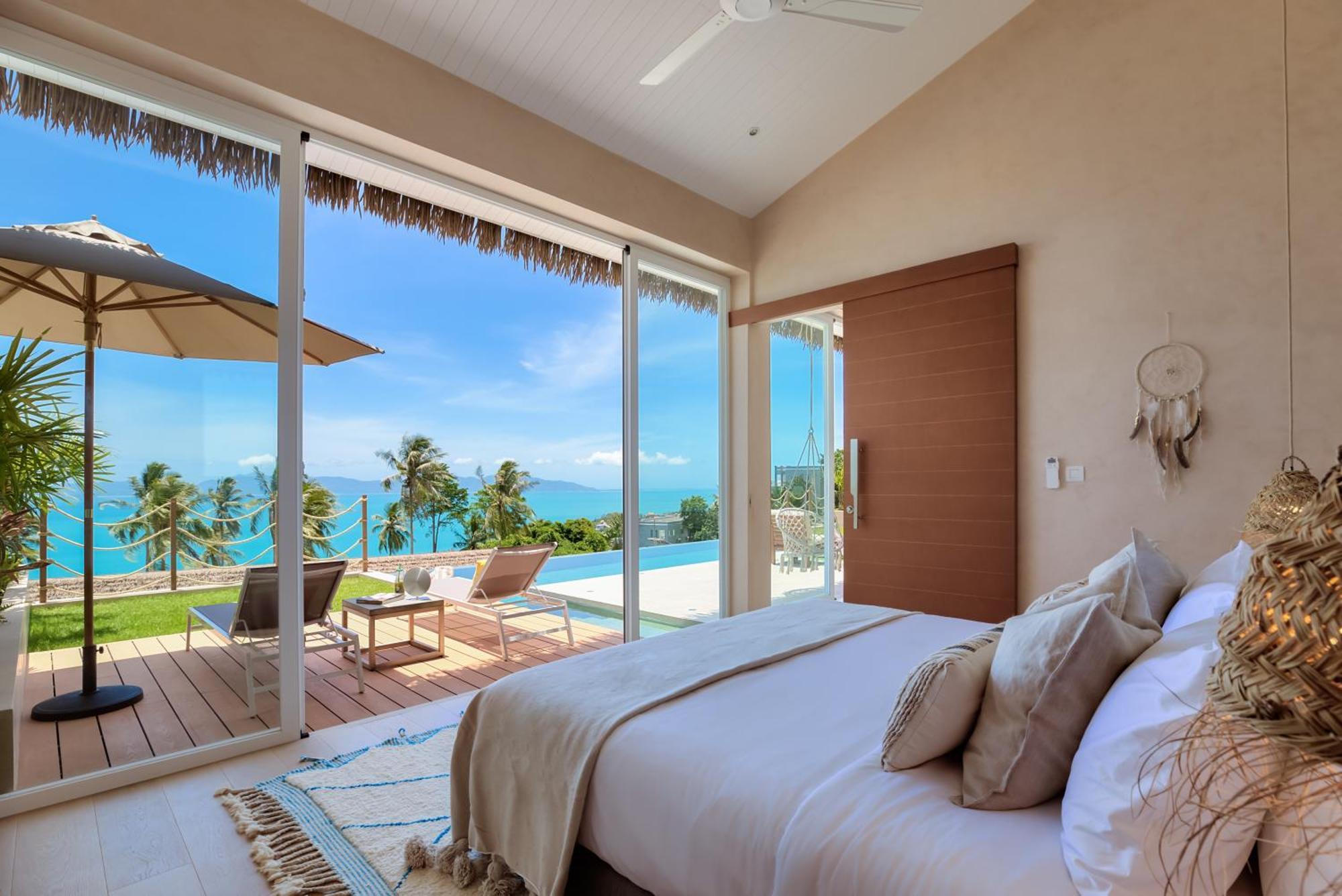 Tropical Seaview Villa With Pool サムイ島 エクステリア 写真